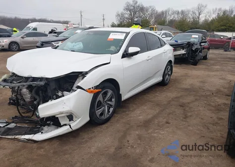 2020 Honda Civic Lx from USA, damaged, VIN 2HGFC2F65LH537795